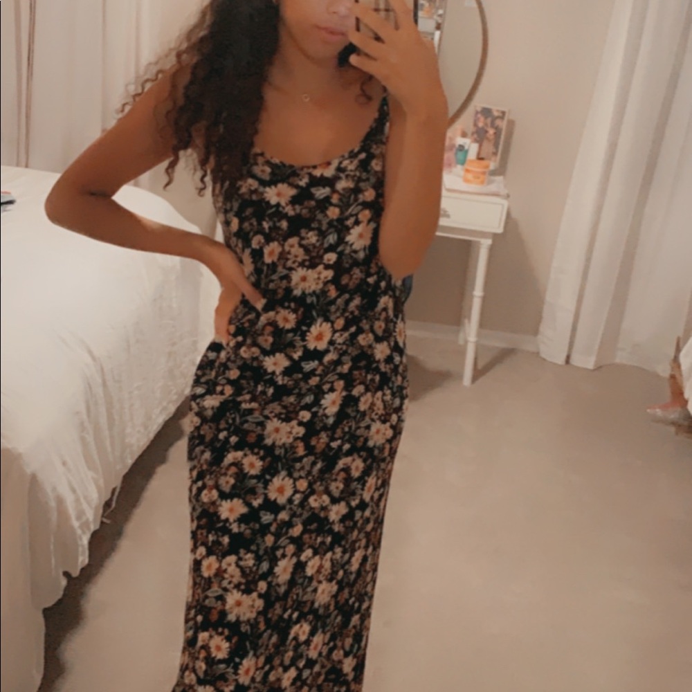 Floral maxi dress
